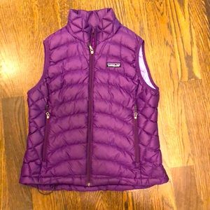Womens down Patagonia vest